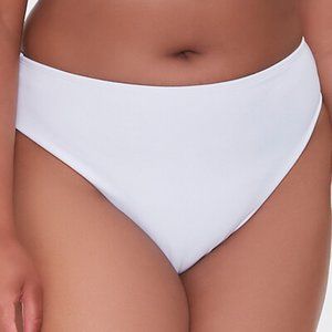Forever 21 White Bikini Bottom